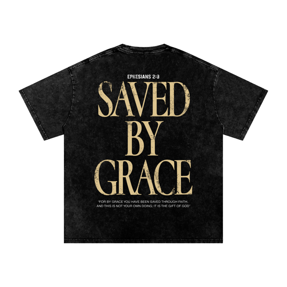 Saved By Grace Washed T-Shirt